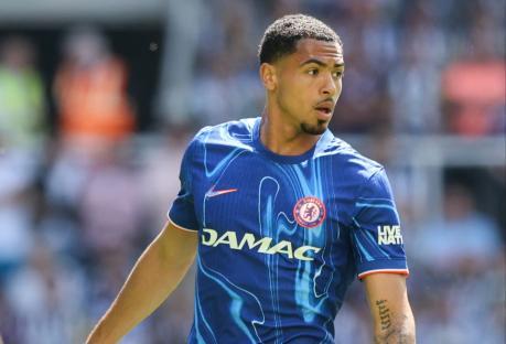 Chelsea's Levi Colwill in action during a Premier League match.