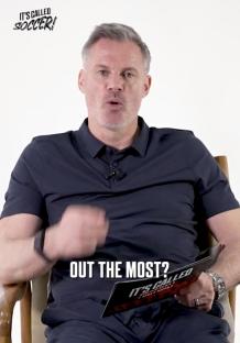 Jamie Carragher discussing PSG's Luis Enrique.