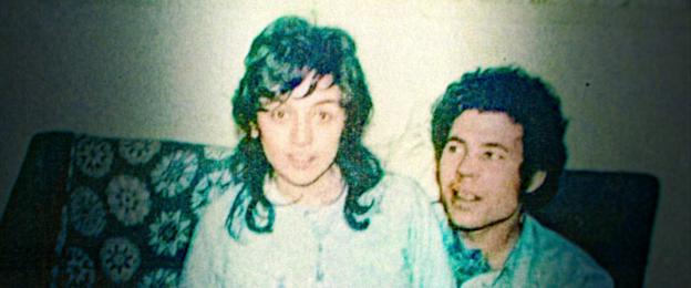 Still image of Rose and Fred West from a television program.