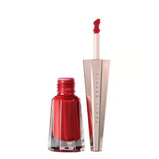 Fenty Beauty red liquid lipstick with applicator.