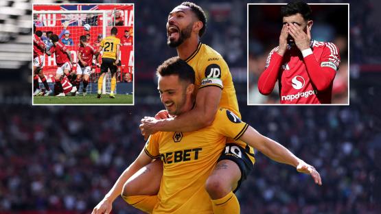 Man Utd 0 Wolves 1: Pablo Sarabia’s sublime free-kick inflicts further misery on Red Devils’ Premier League campaign
