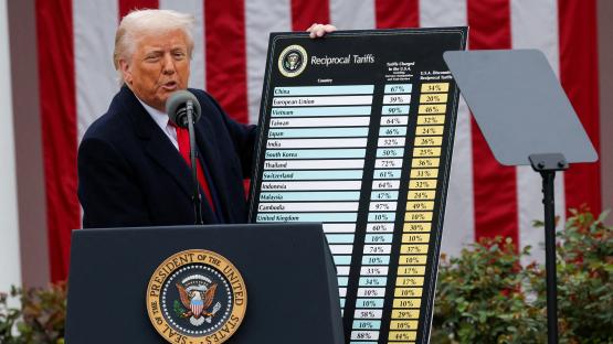 UK threatens 8,000 US products including toilet seats with tariffs as Trump’s trade war plunges markets into meltdown