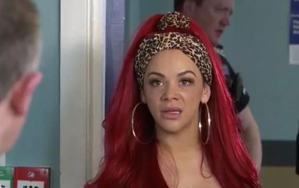 Chelsee Healey on Hollyoaks.