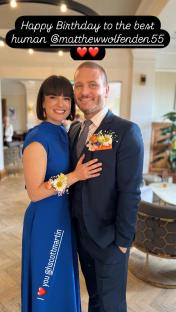 Photo of Matthew Wolfenden and his girlfriend.