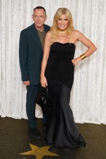 Adam Woodyatt and Michelle Collins at the British Soap Awards.