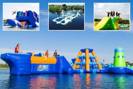 UK’s best and biggest inflatable water parks to beat the heatwave as a family