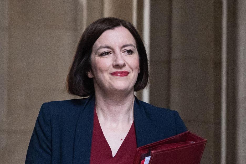Bridget Phillipson, Education Secretary, arriving at Downing Street.