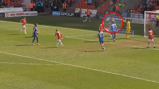Former Premier League star, 39, sent off after 55 seconds for headbutting rival’s BACK in EFL clash