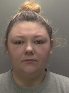 Mugshot of Nicole Rickaston, convicted of rape.