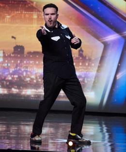 Will Burns on Britain's Got Talent.
