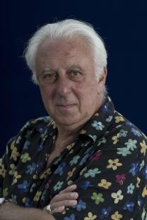 Portrait of Barry Fantoni, British crime noir writer.