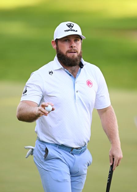 Tyrrell Hatton at the BMW PGA Championship.