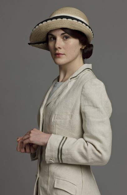 Michelle Dockery as Lady Mary Crawley in Downton Abbey.