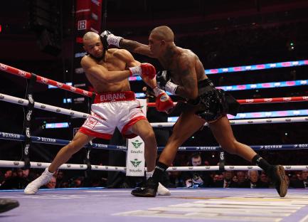 Chris Eubank Jr. boxing Conor Benn.