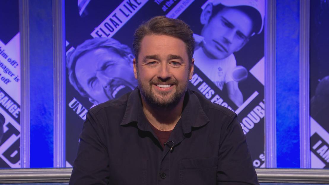Jason Manford on Have I Got News For You.