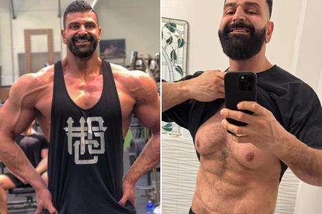 Vittorio Pirbazari dead aged 44: Bodybuilder and Netflix star dies ‘while running on treadmill’ 3 months after surgery