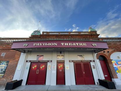Exterior of the Pavilion Theatre.