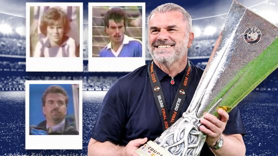 Postecoglou unrecognisable in amazing throwback video as first club share emotional 3-minute tribute after Europa League