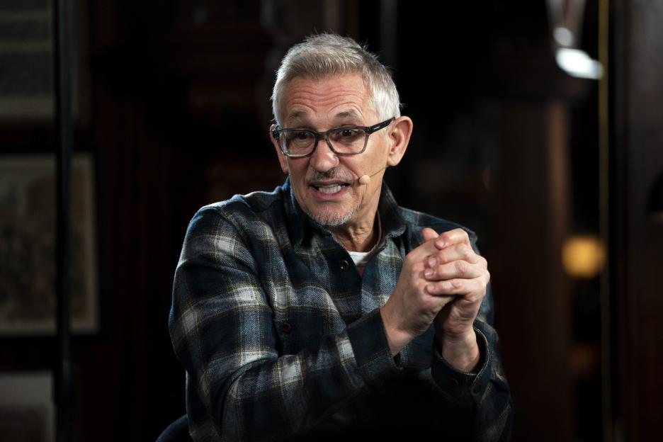 Photo of Gary Lineker.