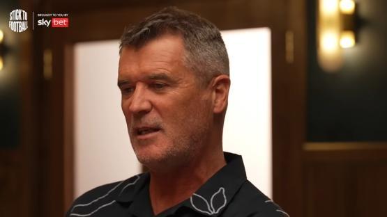 Roy Keane speaking in an interview.