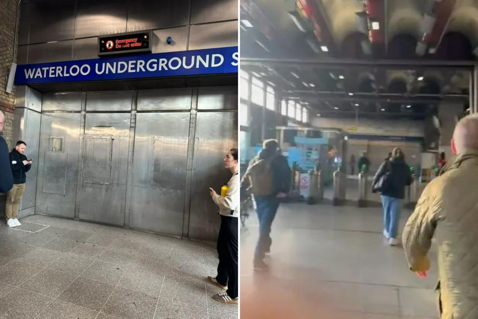 Waterloo evacuated after emergency alert as passengers at Britain’s largest train station urged to ‘leave immediately’