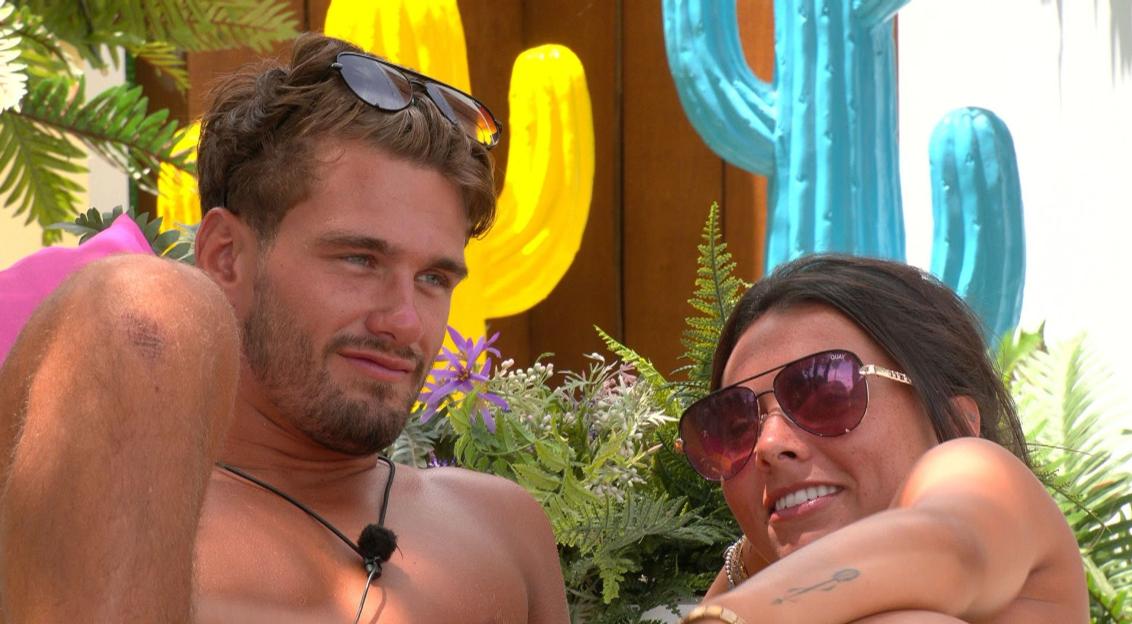 Jacques O'Neill and Paige Thorne from Love Island.