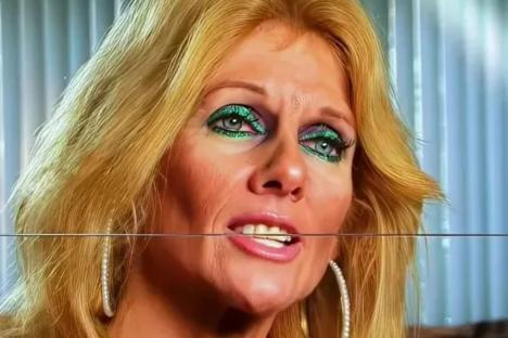I spend 3 hours a day doing my make-up & even sleep with it on like Dolly Parton…but my eyelids get glued together