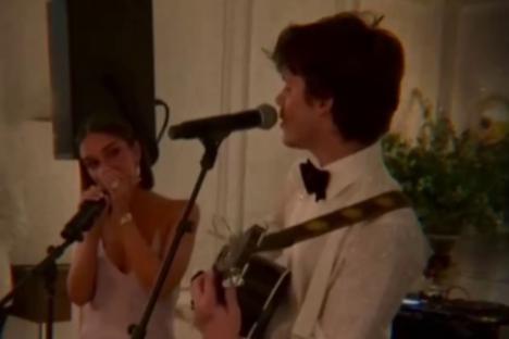 Cruz Beckham and girlfriend Jackie perform at dad David’s 50th birthday amid feud with Brooklyn