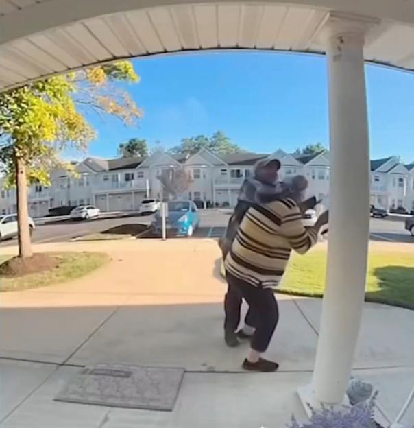 A 76-year-old woman shoots a neighbor in the face with a flare gun.