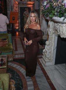 Samantha Kenny at Olivia Attwood's birthday celebration.