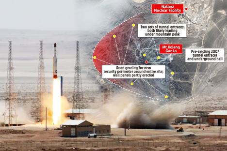 Iran building ring of steel around deeply buried nuclear fortresses after Trump vowed ‘bombing like you’ve never seen’