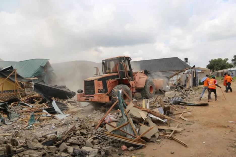 Security forces allegedly involved in mysterious demolition in Kano