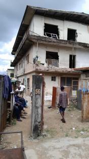 TRAGIC!! Another Building Collapse In Lagos State Injures 2
