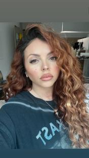 Jesy Nelson in a hospital room.