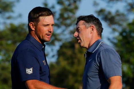 Bryson DeChambeau spills beans on Rory McIlroy ‘beef’ after Masters champion ‘didn’t talk to him once’