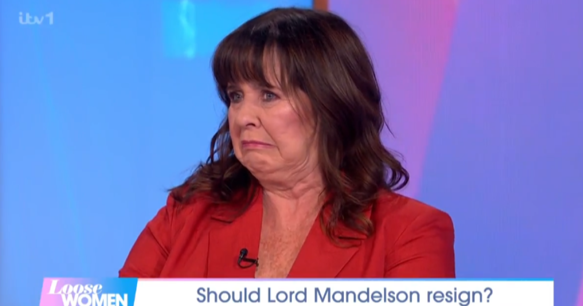 Watch the moment Myleene Klass snaps at Loose Women co-star amid ongoing TV feud