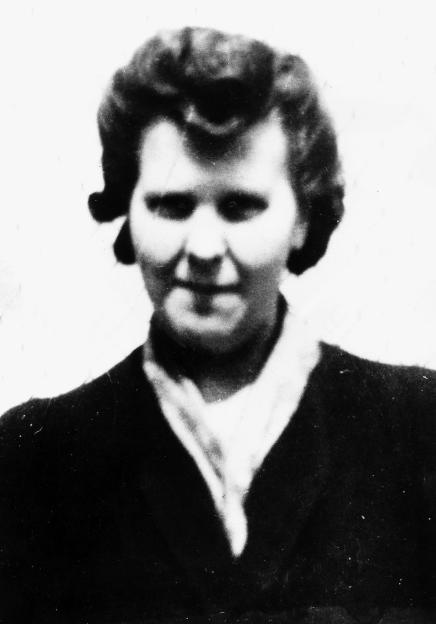 Black and white photo of Muriel Amelia Eady, a victim of John Christie.