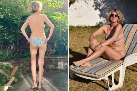 I’m 63 but still sunbathe topless in parks & on beaches when it’s hot – strangers moan but I don’t care who sees