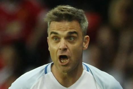 Soccer Aid teases Robbie Williams’ pitch return for first time in nine years with major clue