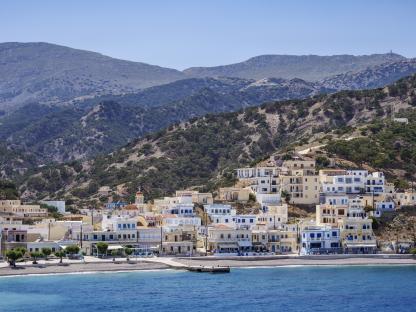 Brit tourist, 60, vanishes on Greek holiday island as his rental car is found abandoned and massive search is launched