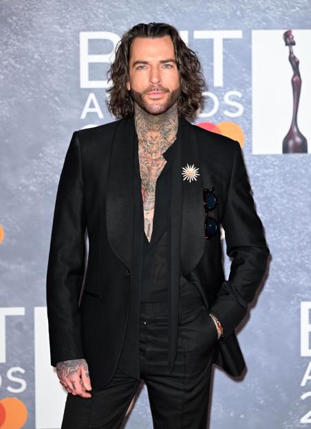 Pete Wicks at the BRIT Awards.