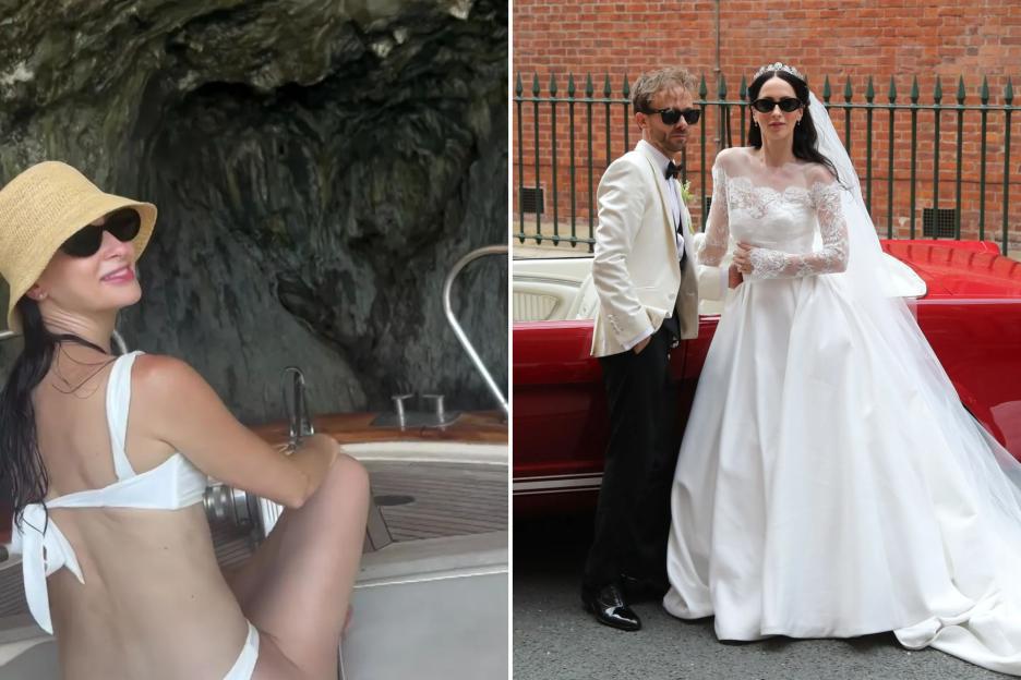 Jack P Shepherd’s new wife Hanni wows in white bikini on luxury honeymoon after his ex’s reaction to big day revealed