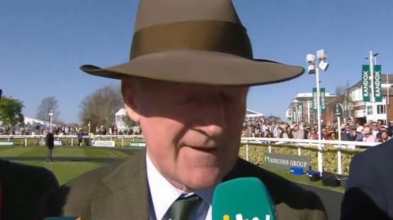 ‘Very rare sight’ – Willie Mullins breaks down in tears as son rides Nick Rockett to emotional Grand National win