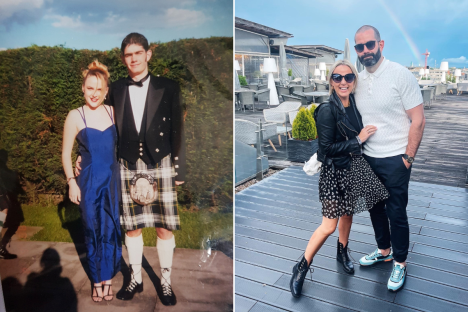I wrote myself a letter to find a husband – and married the teenager I kissed at prom 27 years ago