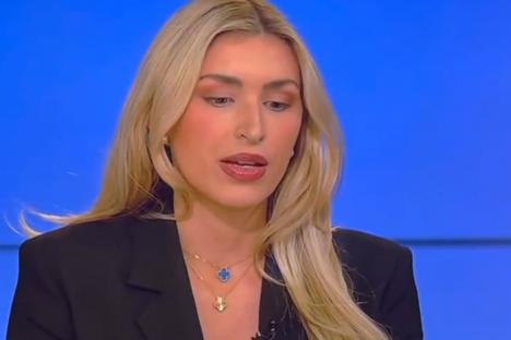 Shocking moment Fox News contributor Camryn Kinsey collapses on air leaving anchor stunned