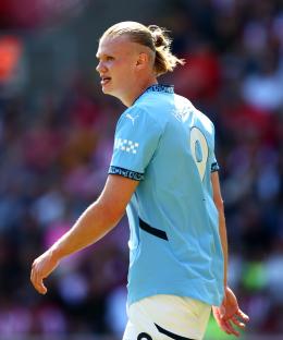 Erling Haaland of Manchester City.