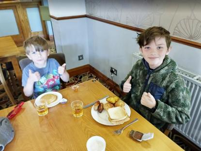 My family got a free unlimited Premier Inn breakfast without even staying at the hotel