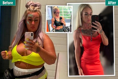 ‘Food addict’ mum, 36, reveals simple way she shed staggering 12st WITHOUT spending £££s on fat jabs or weight-loss ops
