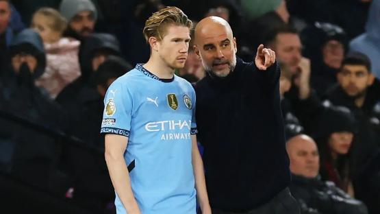 A sad day – Guardiola reacts as De Bruyne confirms Man City exit