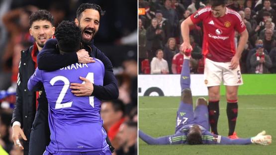 Amad Diallo brutally trolls Man Utd team-mates after Lyon heroics with X-rated Garnacho pop at and dig at Onana ‘injury’